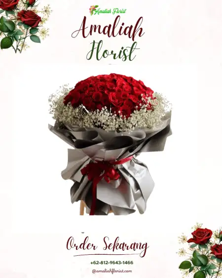 Buket Bunga Garden Wedding Bogor