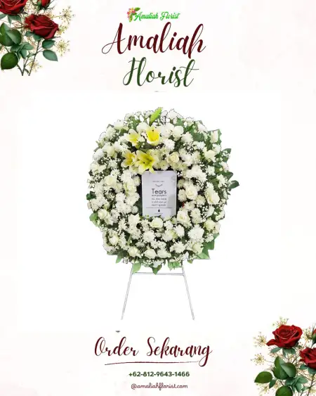 Krans Bunga Duka Garden Wedding Bogor