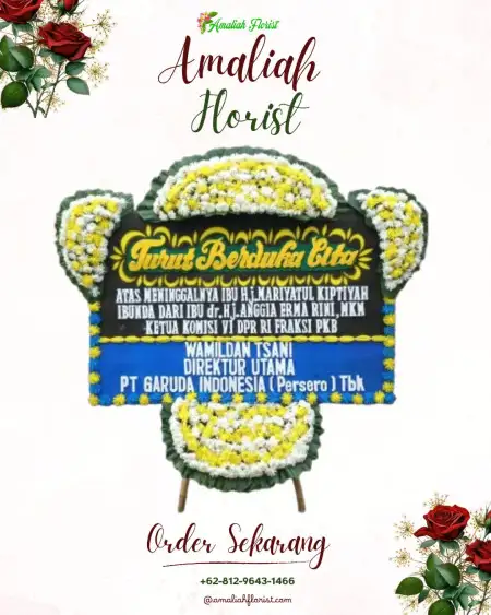 Papan Bunga Duka Garden Wedding Bogor